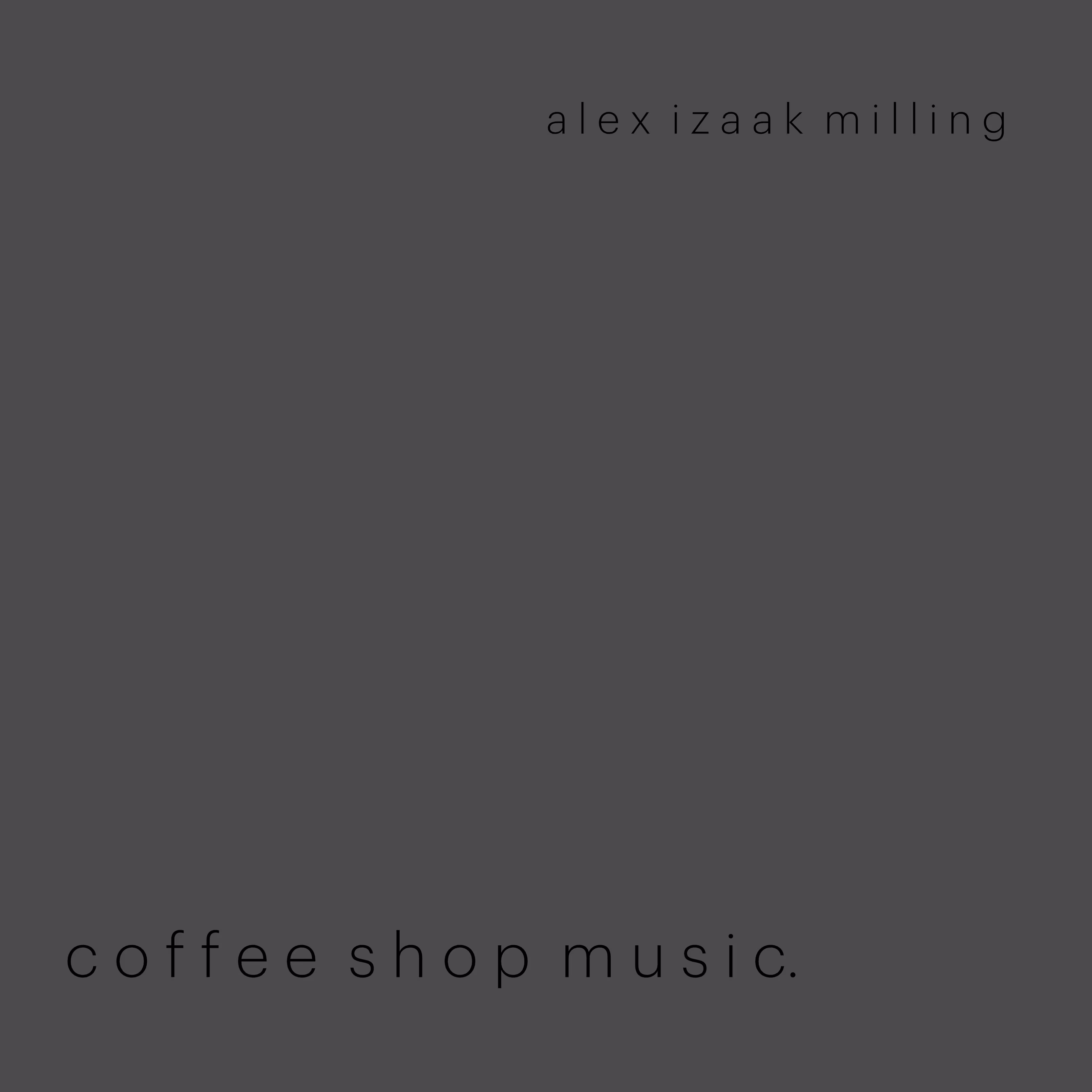 coffee shop music. Album Cover