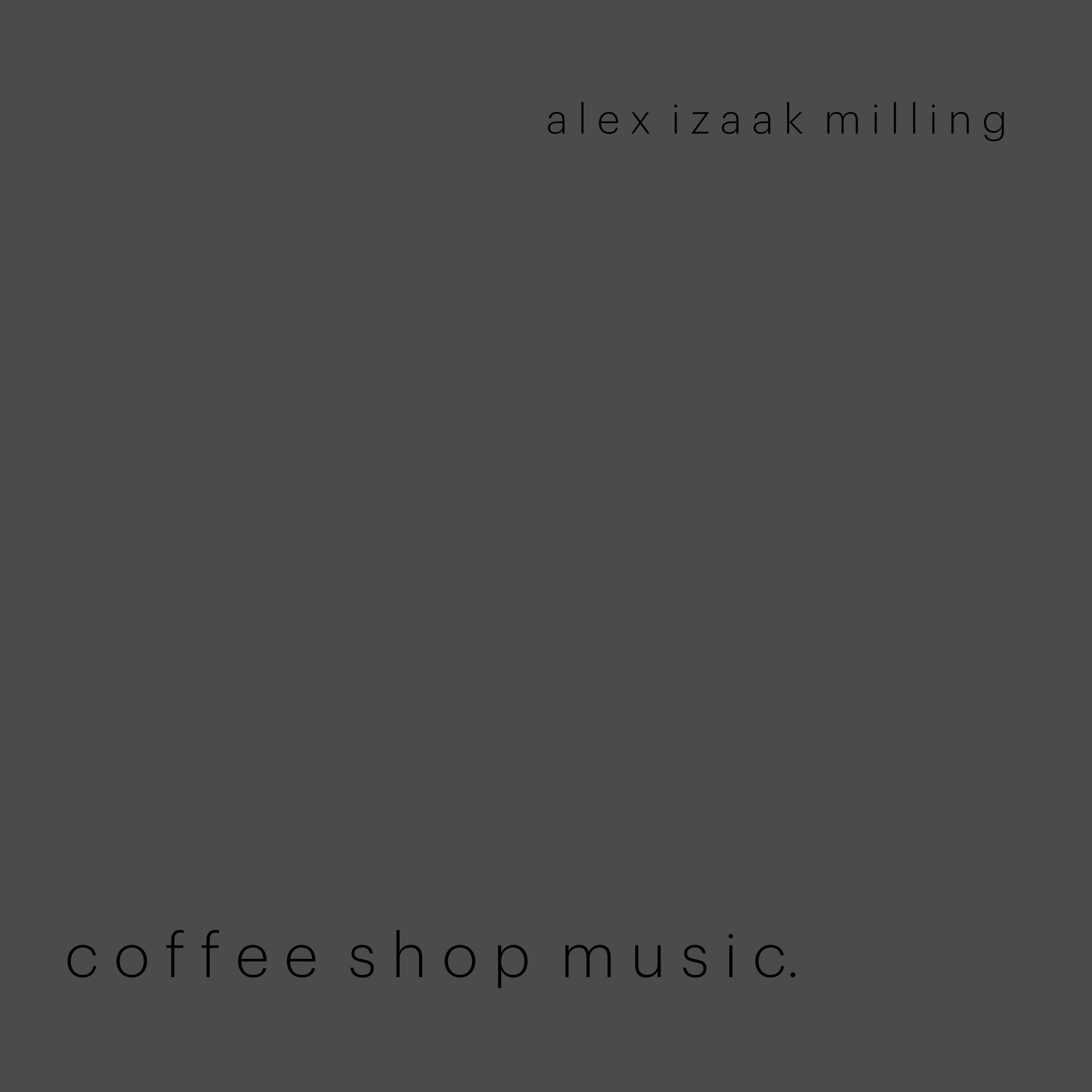 coffee shop music. Album Cover